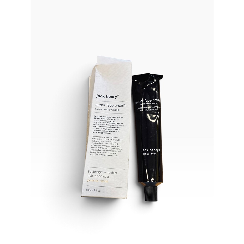 Jack Henry Super Face Cream Gardenia Vanilla 59ml